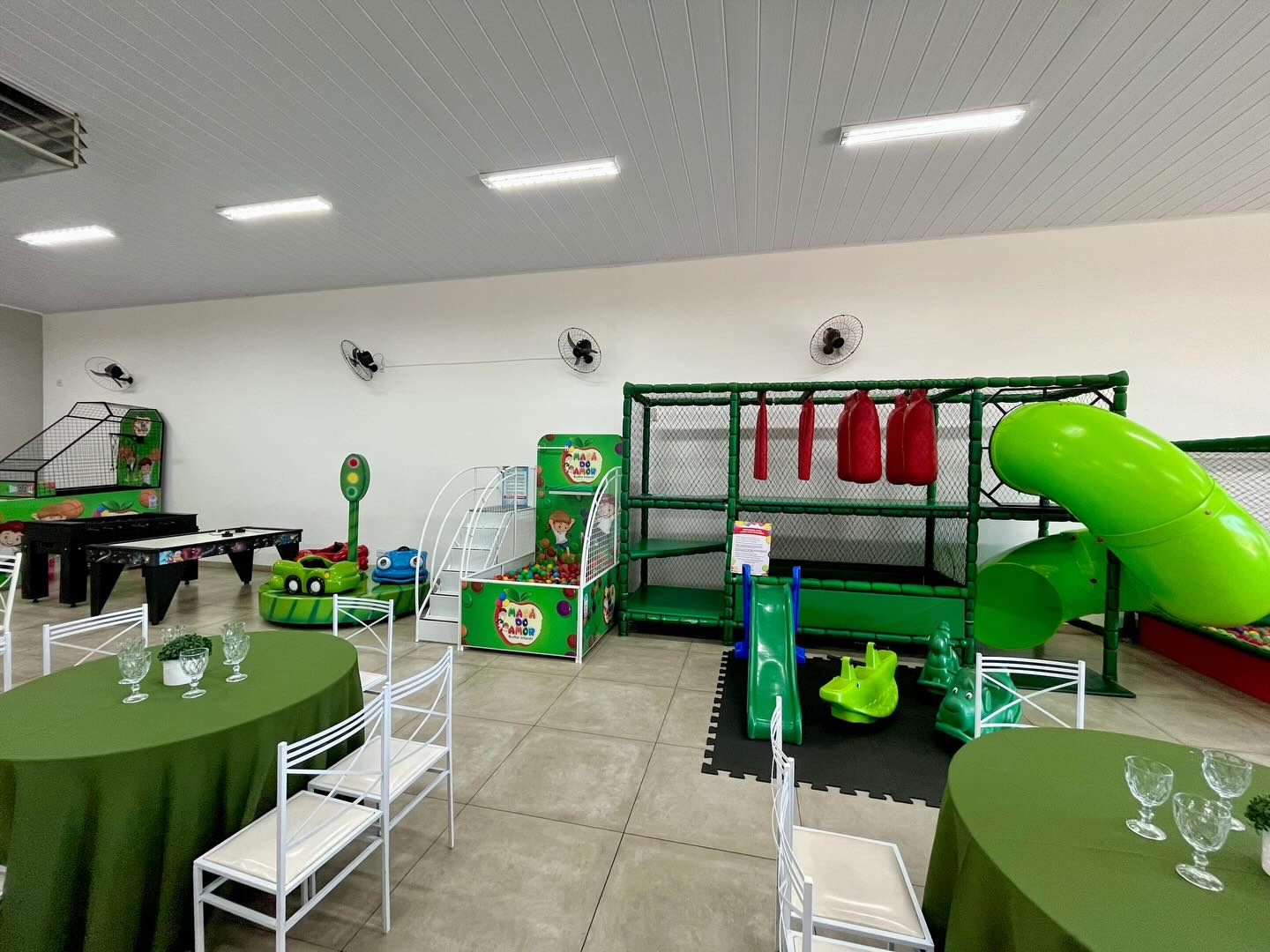 Área de brinquedos